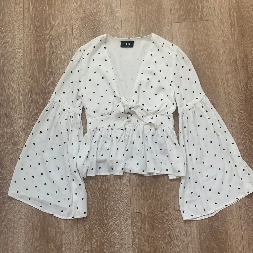 Vici Polka Dot Top